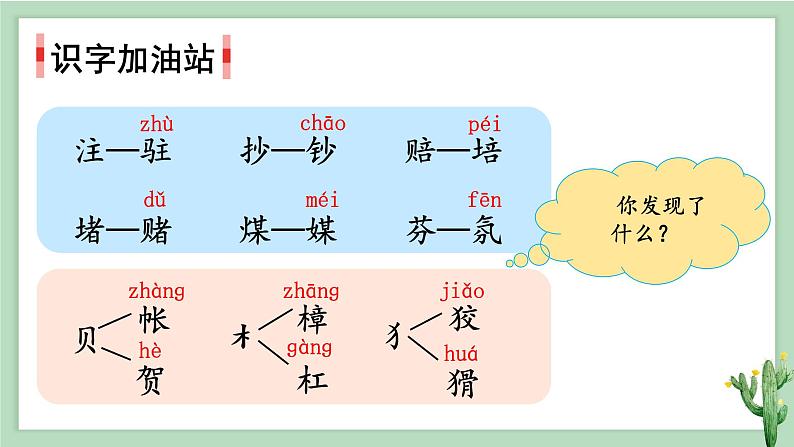 部编版语文四年级上册语文园地二教学课件第6页