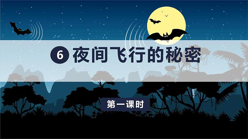 部编版 语文四年级上册 6夜间飞行的秘密 教学课件01