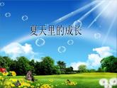 部编版六年级上册语文夏天里的成长课件PPT