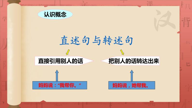 直述句改转述句课件PPT-教习网|课件下载