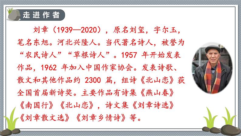 人教部编版语文五年级上册5搭石教学课件05