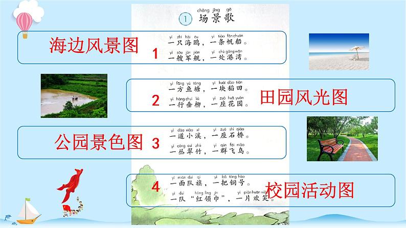 统编版小学语文二年级上册识字1.《场景歌》同步课件08