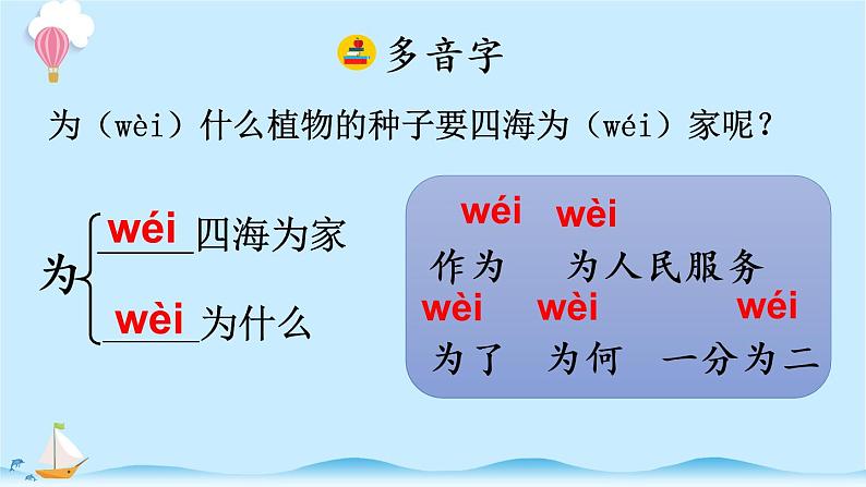 统编版小学语文二年级上册3.《植物妈妈有办法》同步课件第8页