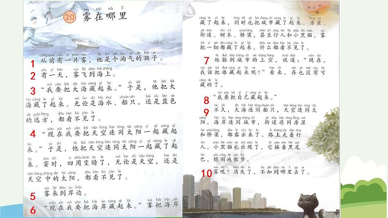 统编版语文二年级上：20 雾在哪里 教学课件（含素材）05