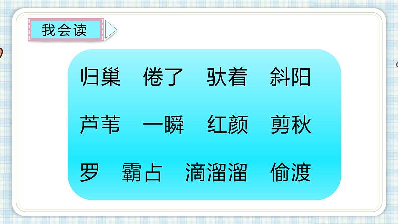 部编版四年级语文上册 第一单元 3.现代诗两首 课件第4页