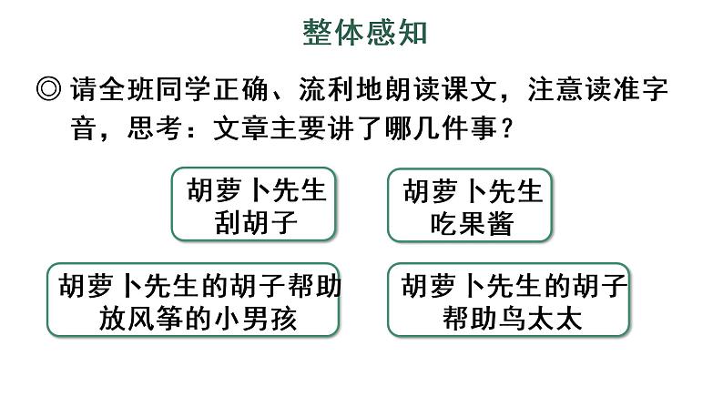 部编版三年级语文上册--13 胡萝卜先生的长胡子   课件 素材08