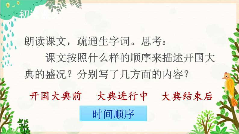 2021～2022学年小学语文人教部编版 六年级上册 第二单元 7 开国大典课件03