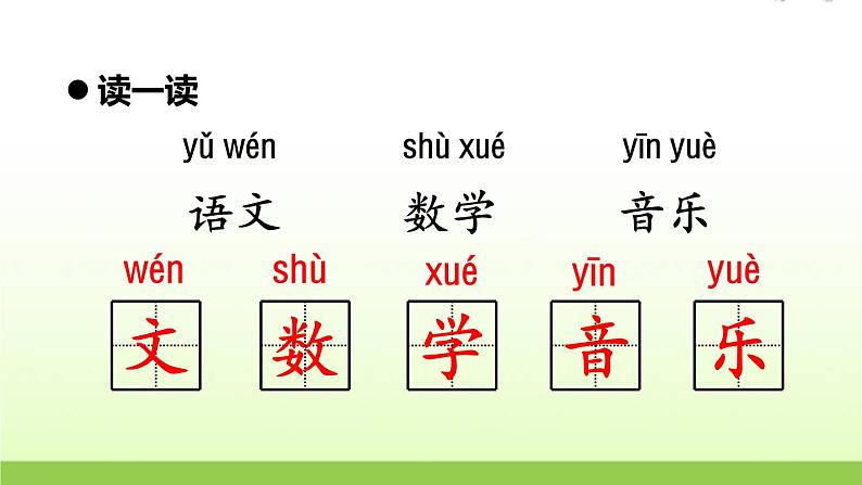 语文园地二2 秋学期小学语文一年级上册教学课件人教部编版第4页