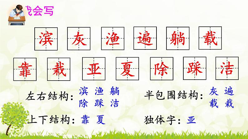 部编版（五四制）语文三年级上册19.海滨小城（课件）07