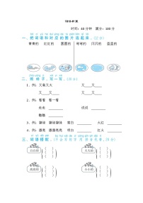 一年级上册语文 专项训练14. 词语积累