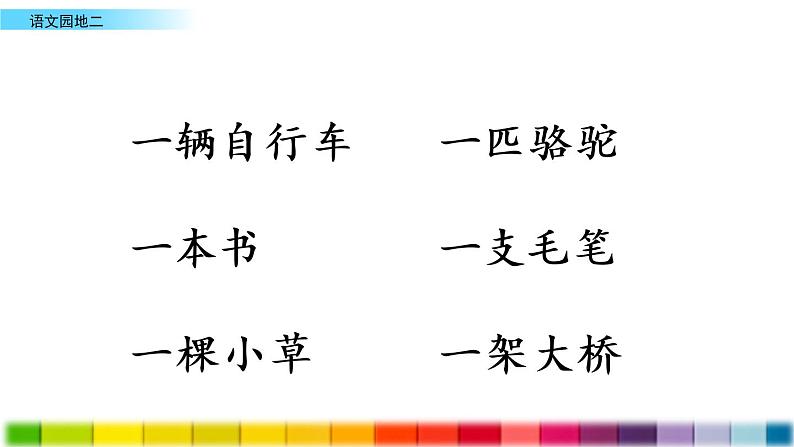 部编版一年级下册语文课件语文园地二第3页