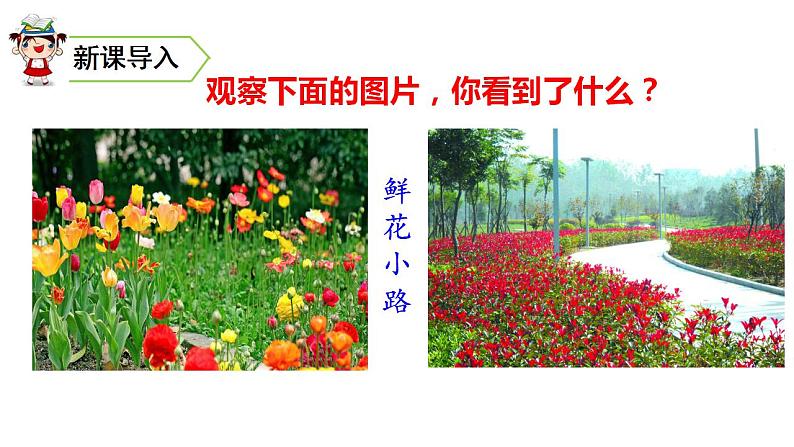 3、《开满鲜花的小路》优质课件第1页