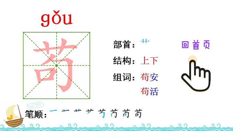 15 白鹅（笔顺）第6页