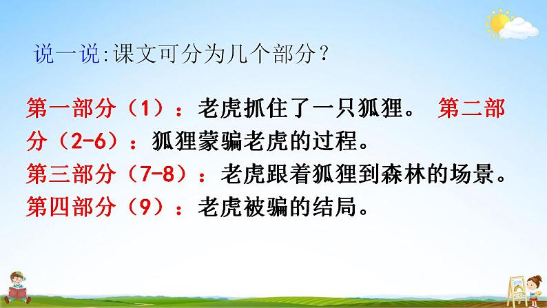 部编人教版二年级语文上册《22 狐假虎威》教学课件小公开课第7页