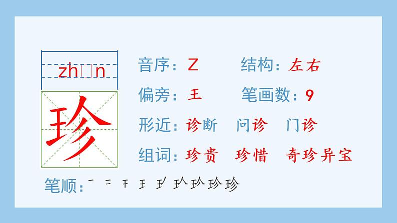 部编版 五年级上册 语文 （生字课件）9.猎人海力布03