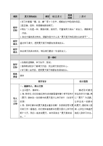 语文六年级上册16 夏天里的成长教学设计