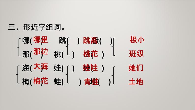 部编版小学语文二年级上册期中复习专题 课件07