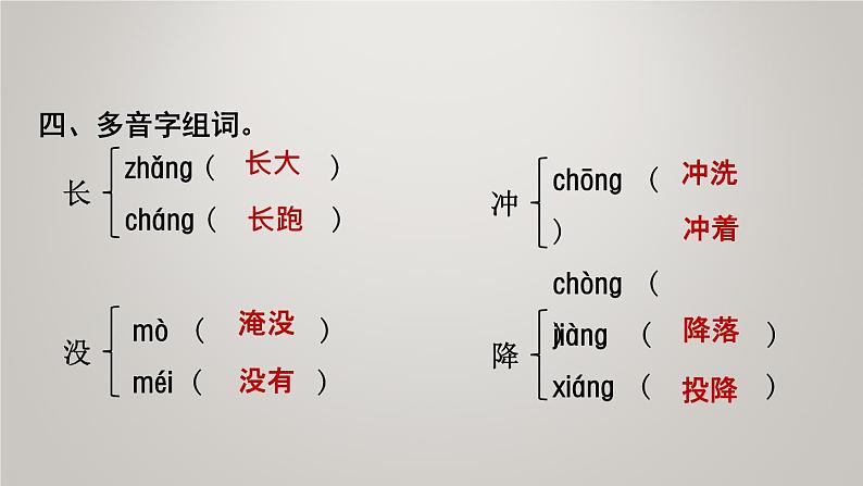 部编版小学语文二年级上册期中复习专题 课件08