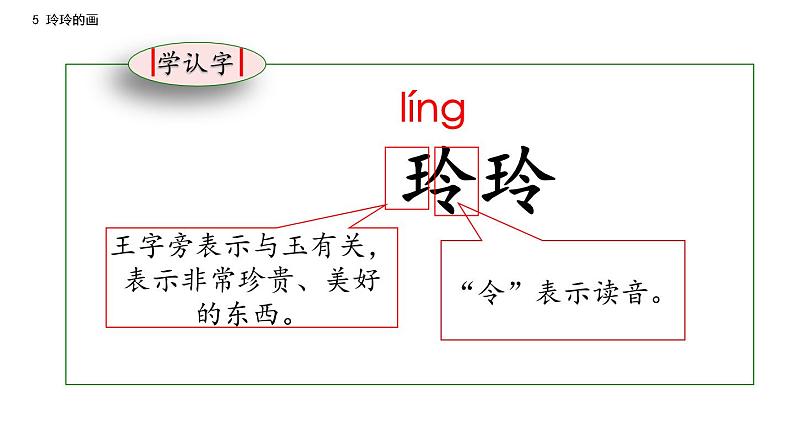 部编版二年级上册语文5玲玲的画课件第2页