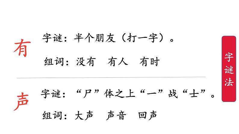 6.画（课件）-2021-2022学年语文一年级上册-第一课时第7页