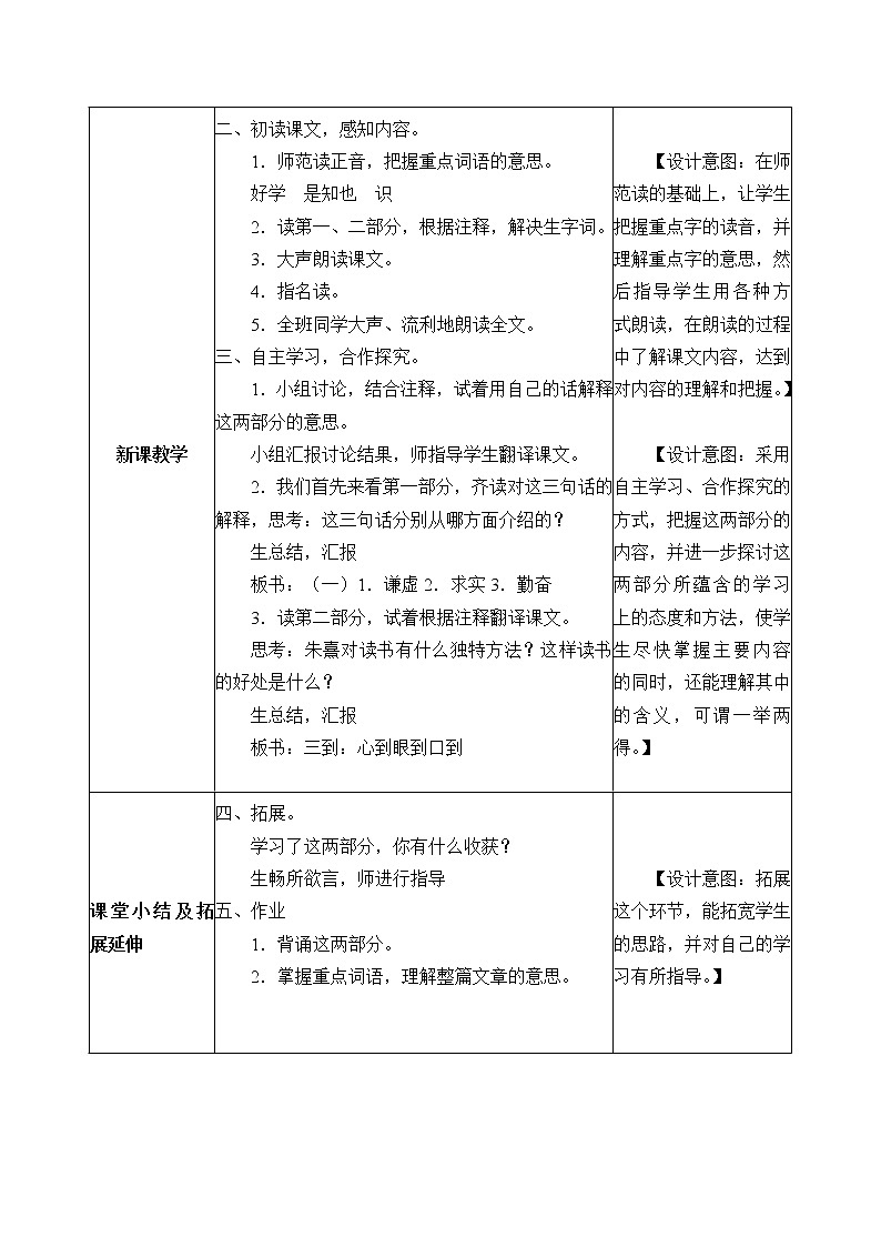 部编版语文五年级上册 25- 古人谈读书（教案）02