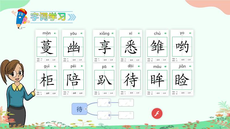 部编版语文五年级上册 4 珍珠鸟（课件）第6页