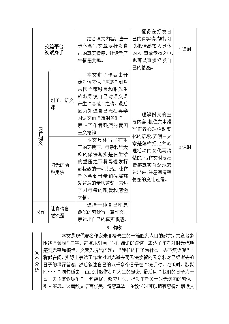部编版六年级下册语文8 匆匆（课件+教案+练习含答案）02