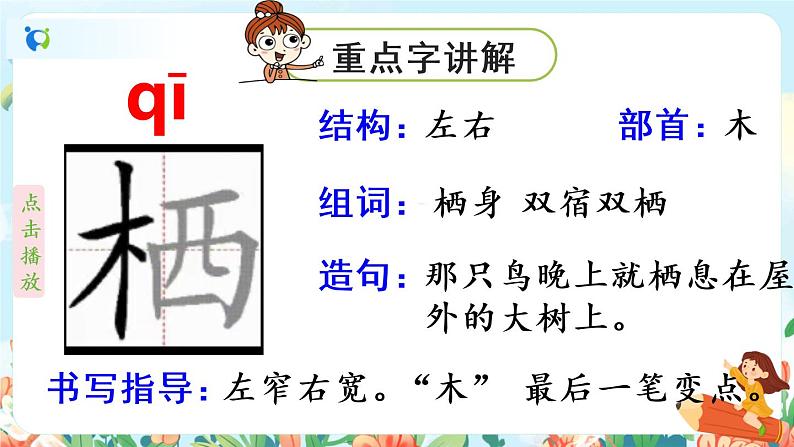 3《古诗三首》第三课时  课件+教案+生字视频+朗读音频07