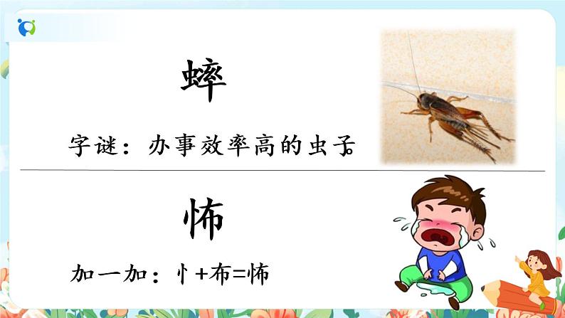 16《表里的生物》第一课时  课件+教案+生字视频08