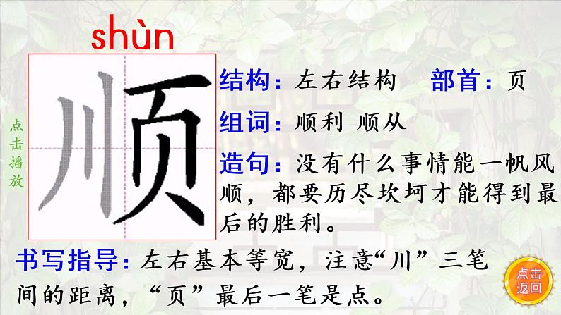 10《爬山虎的脚》   生字课件（笔顺动漫）07