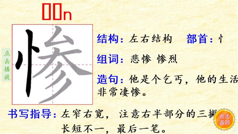 14《普罗米修斯》   生字课件(笔顺动漫)04