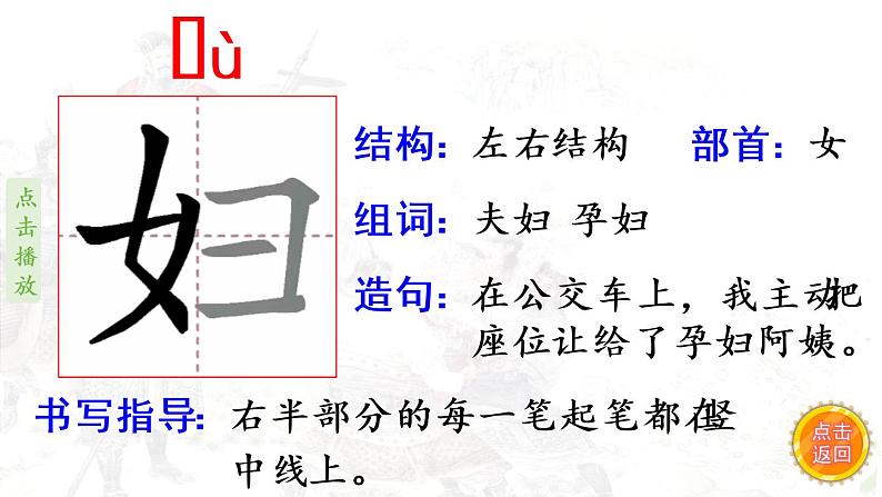 26《西门豹治邺》   生字课件（笔顺动漫）07