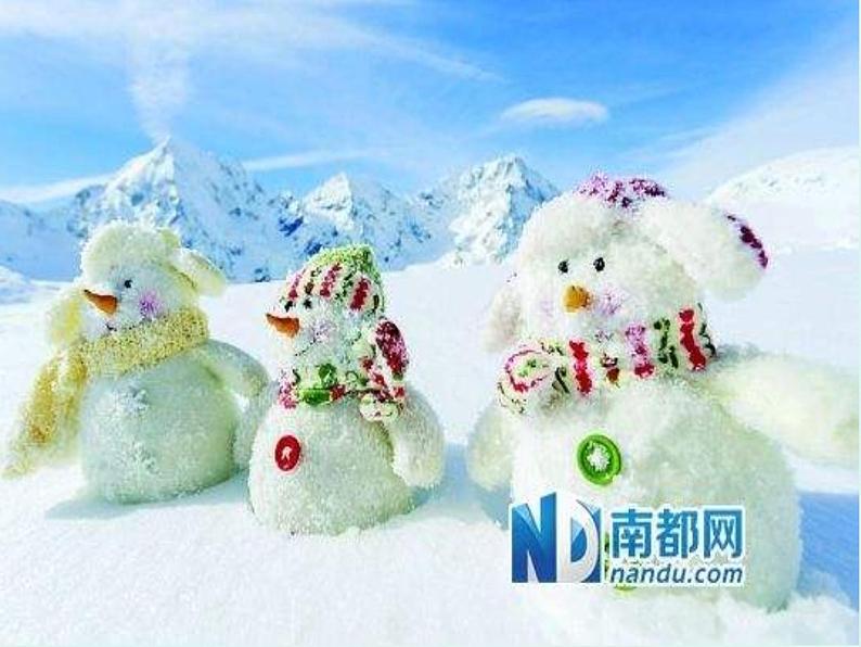 一年级上册语文课件  12 雪地里的小画家 （33张PPT）部编版第6页