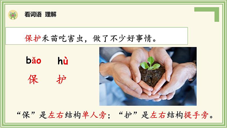 部编版语文一下《小青蛙》第一课时课件PPT（送教案）08