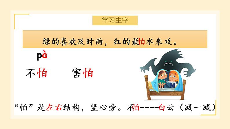 部编版语文一下《猜字谜》第一课时课件PPT（送教案）08