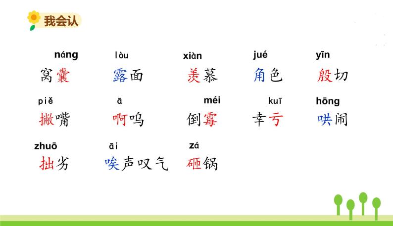 五四制四年级语文上册 第六单元 19一只窝囊的大老虎 ppt课件04