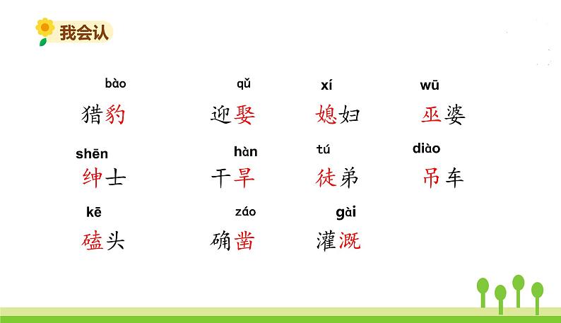 五四制四年级语文上册 第八单元 26西门豹治邺 PPT课件04