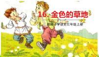 语文人教部编版 (五四制)16 金色的草地教学课件ppt