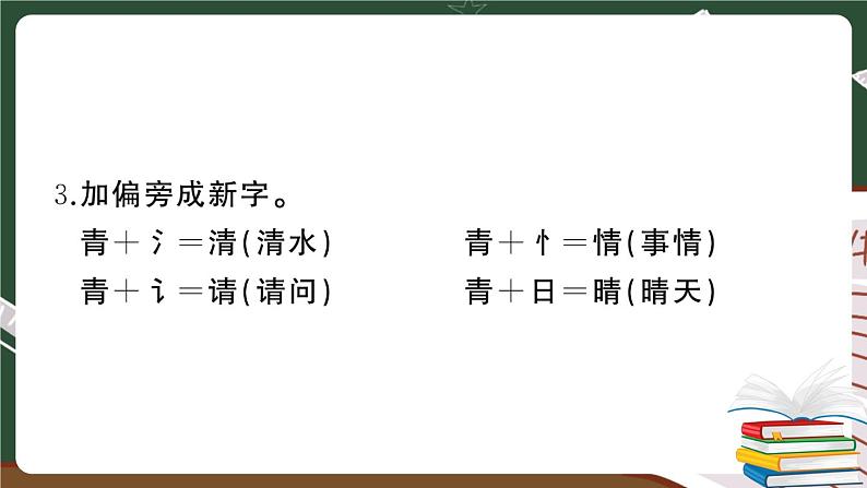人教部编版一年级下册：第一单元期末总复习试卷+答案+ 讲解PPT04