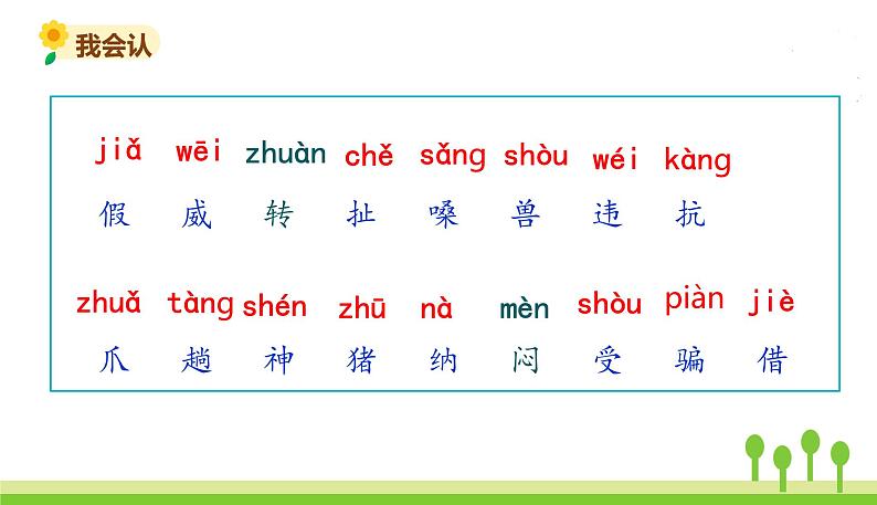 五四制二年级语文上册 22.狐假虎威 PPT课件03