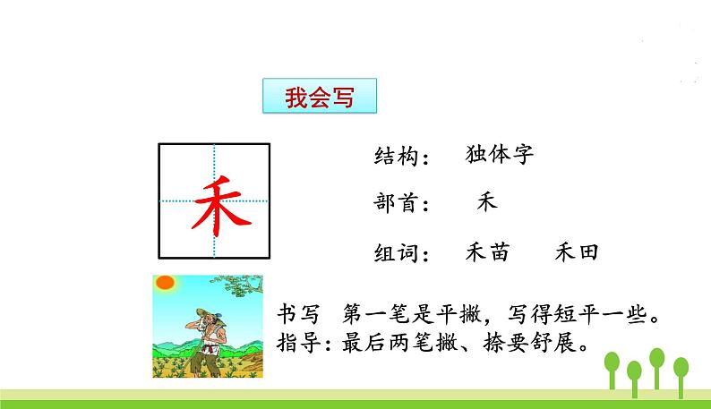 五四制一年级语文上册 第一单元 识字4日月水火 PPT课件04