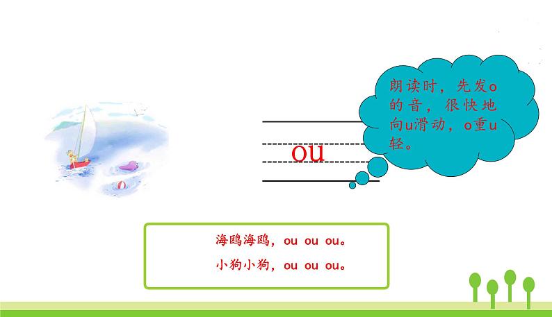 五四制一年级语文上册 第三单元 10.ao ou iu PPT课件06