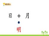 五四制一年级语文上册 第五单元 识字9日月明 PPT课件