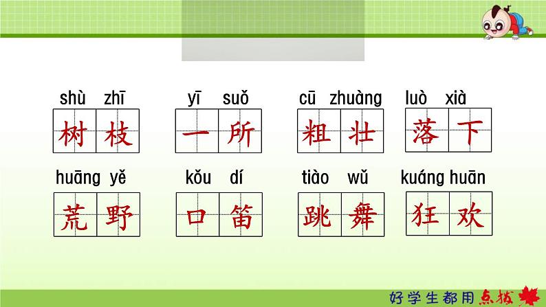 2021年部编版小学语文3年级上册第1单元期末复习课件第4页