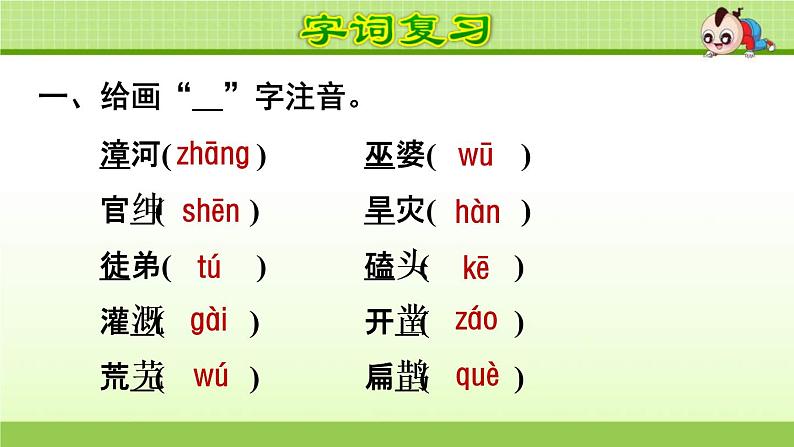 2021年部编版小学语文4年级上册第8单元期末复习课件02