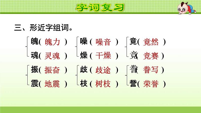 2021年部编版小学语文5年级上册第6单元期末复习课件05