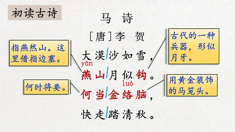 部编版 语文六年级下册 10 古诗三首 课件+视频05