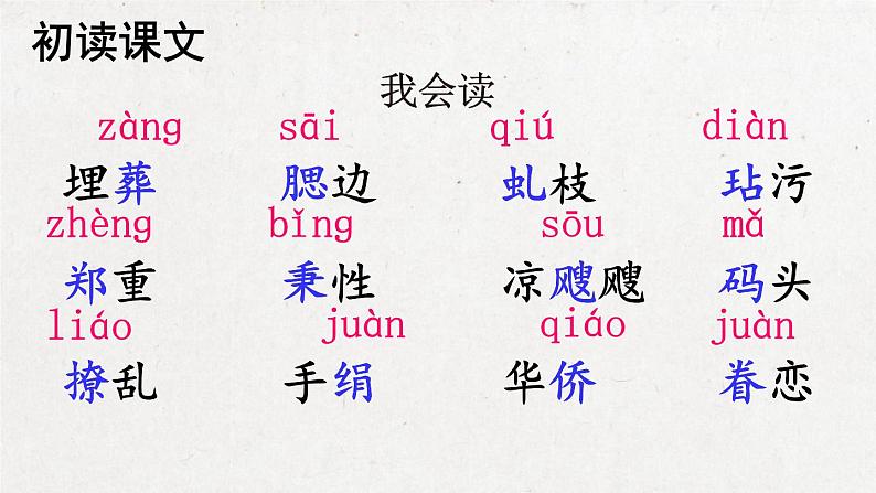 部编版 语文五年级下册 4 梅花魂 课件第8页