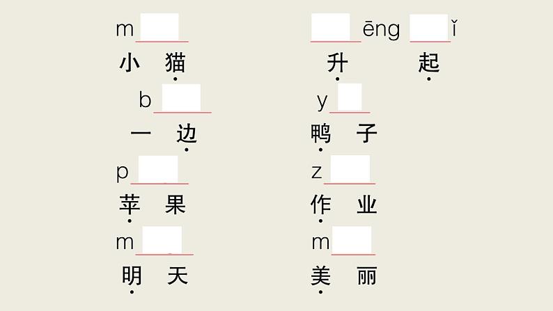 部编版 语文一年级上册 第五单元知识总结课件PPT第4页