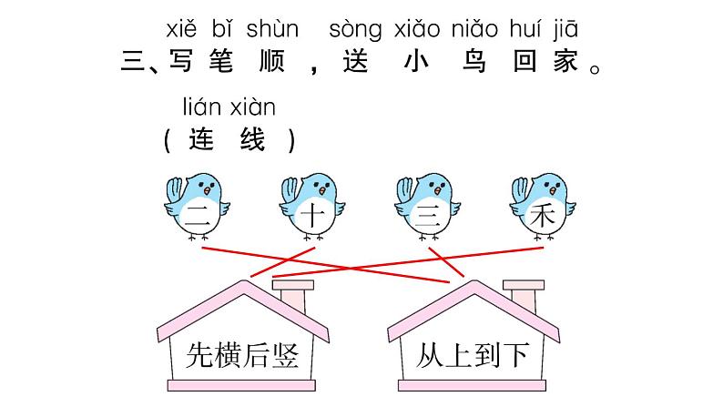 部编版 语文一年级上册复习练习课件  语文园地一04